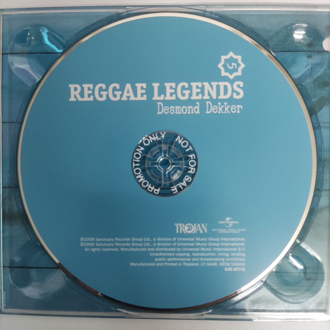 ซีดี Desmond Dekker - Reggae Legends (CD) (VG+)