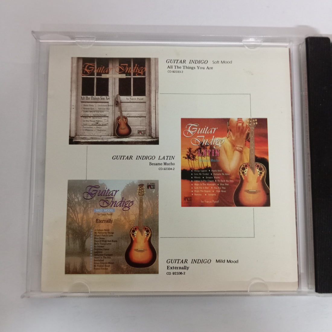 ซีดี Various -Guitar Indigo More - Soft Mood Autumn Leaves (CD) (VG+)