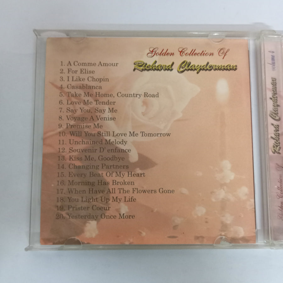 ซีดี Golden Collection Of Richard Clayderman Volume.4 (CD) (VG+)