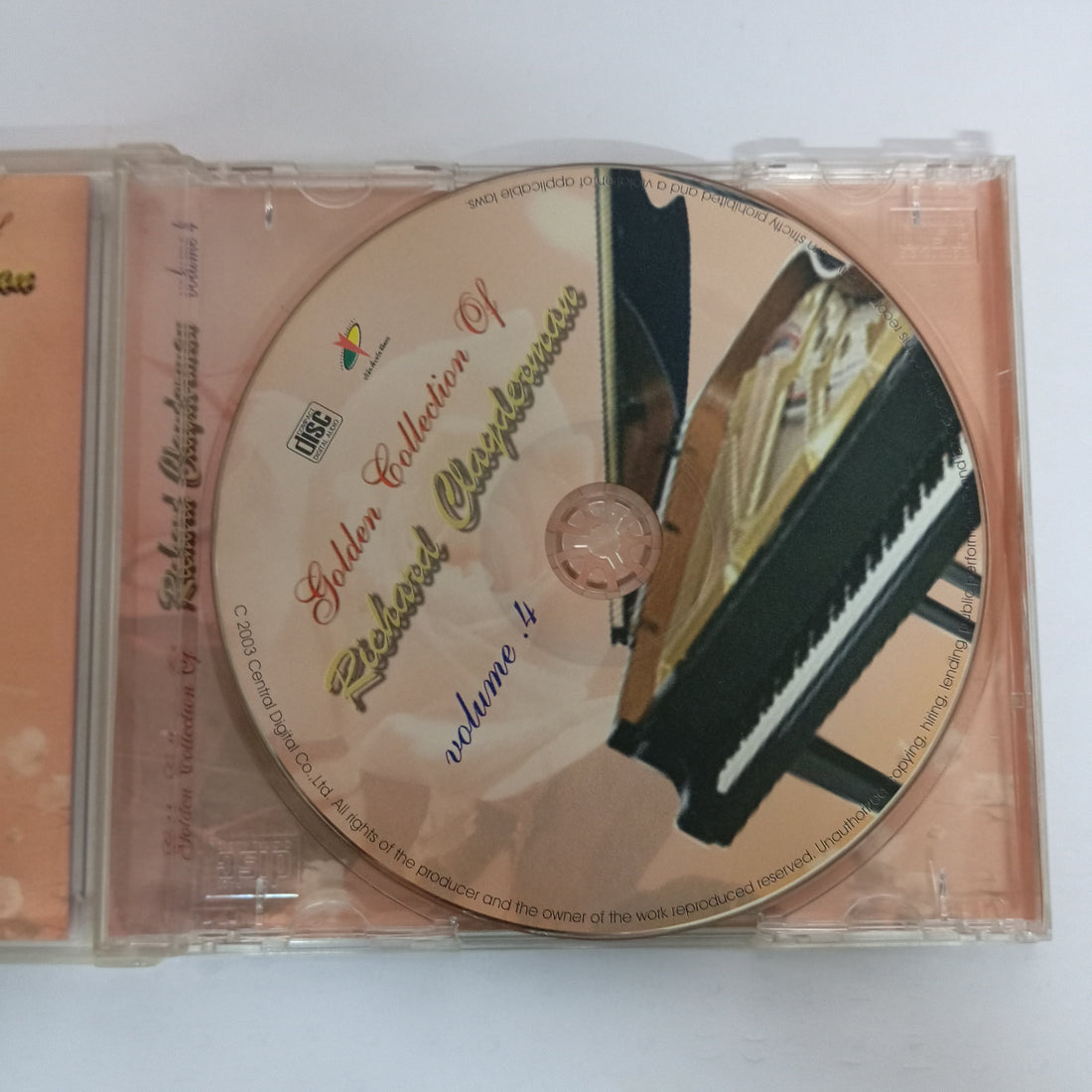 ซีดี Golden Collection Of Richard Clayderman Volume.4 (CD) (VG+)