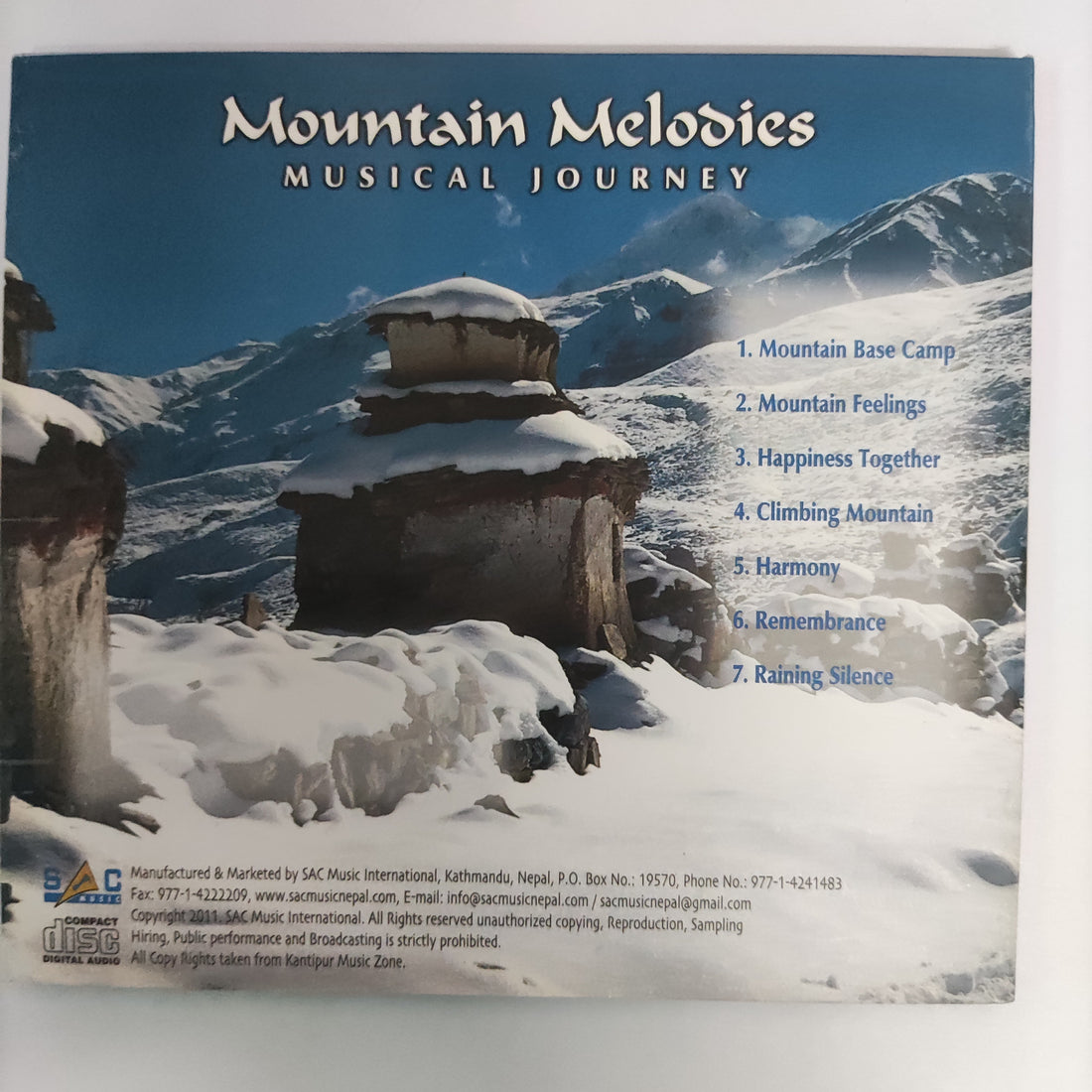 ซีดี Various - Mountain Melodies Musical Journey (CD) (VG)