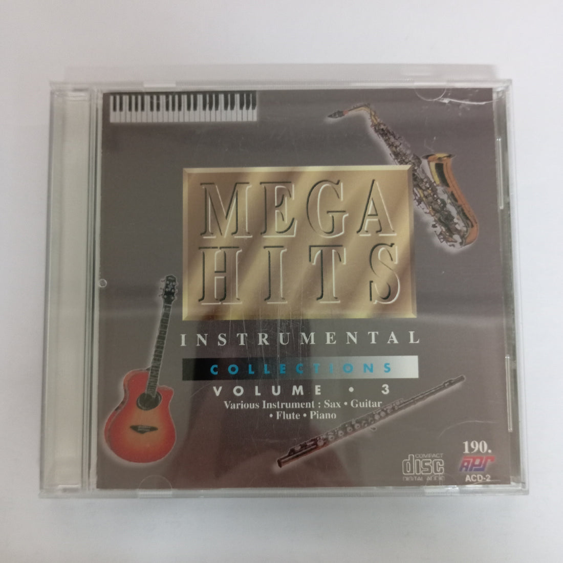 ซีดี Mega Hits Instrumental Collections Vol.3 (CD) (VG+)