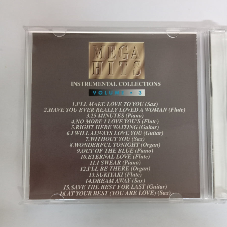 ซีดี Mega Hits Instrumental Collections Vol.3 (CD) (VG+)