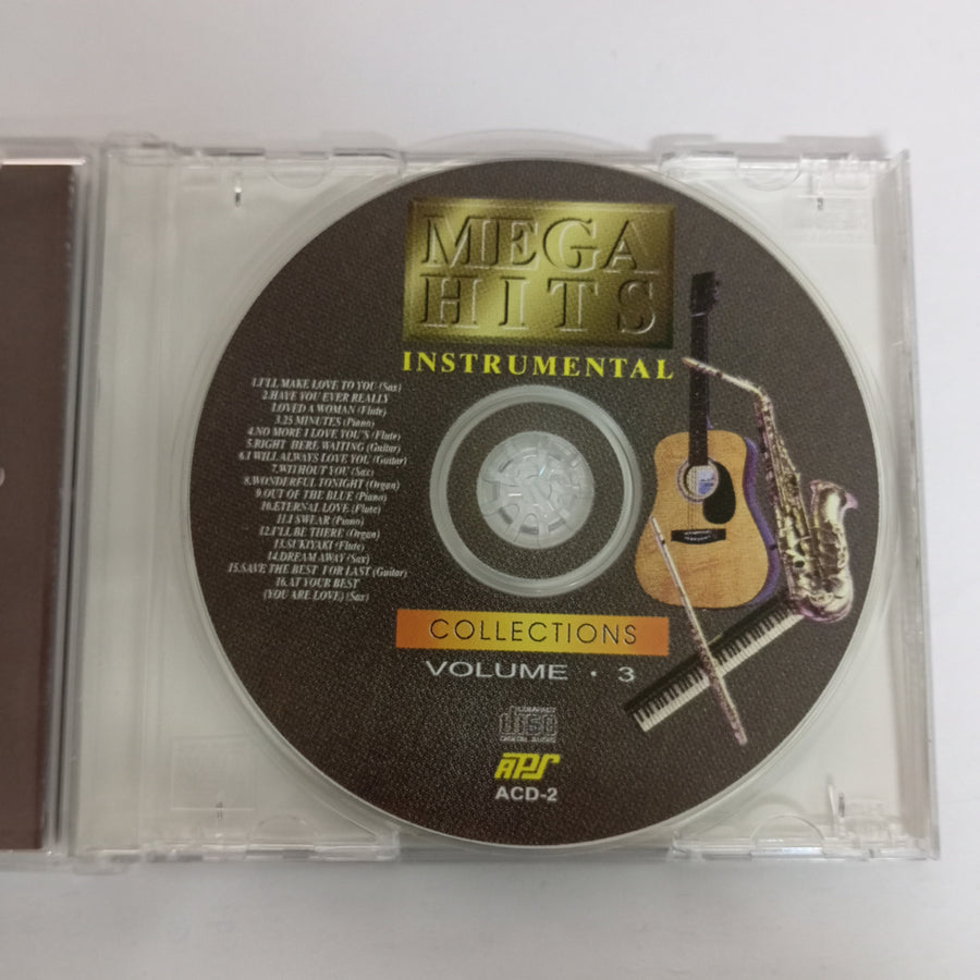 ซีดี Mega Hits Instrumental Collections Vol.3 (CD) (VG+)