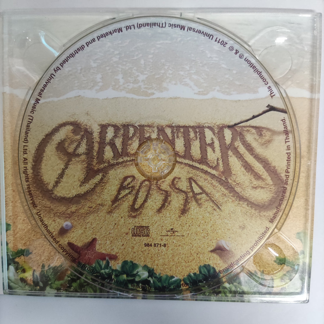 ซีดี Carpenters - New Bossa Nova Interpretation Of The Carpenters Greatest Hits (CD) (VG+)