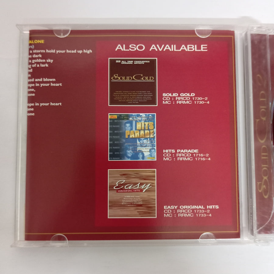 ซีดี Solid Gold 2 - 24 All Time Favourites Original Artists (CD) (VG+) (แผ่นทอง)