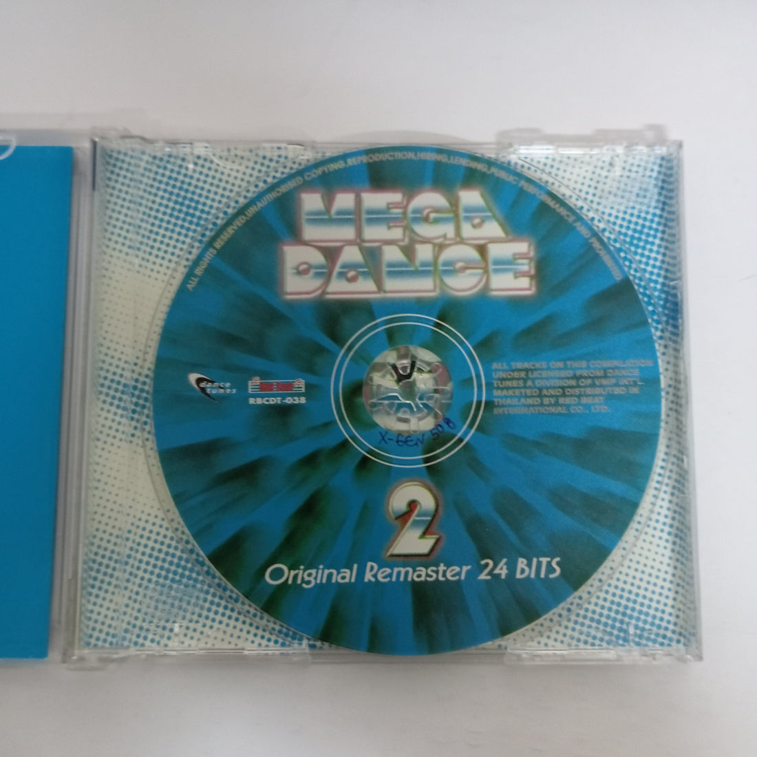 ซีดี Mega Dance 2 (CD) (VG+)