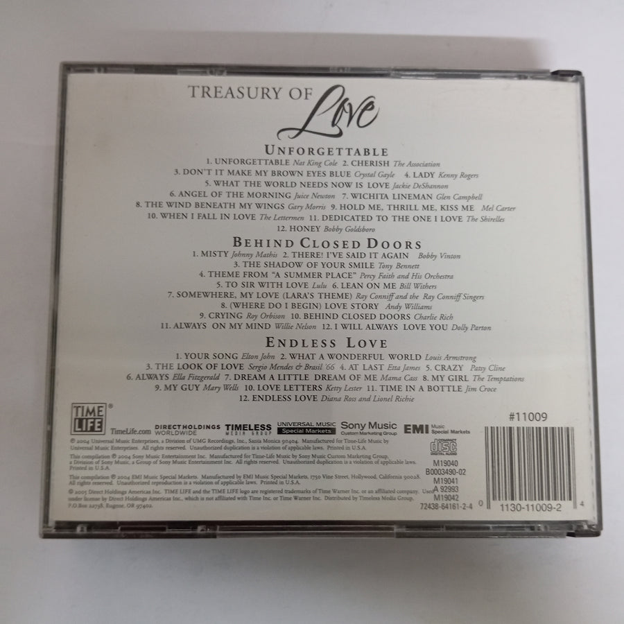 ซีดี Treasury Of Love (CD) (VG+) (3CDs)