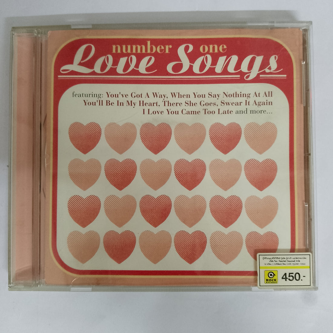 ซีดี Various - Number One Love Songs (CD) (VG)