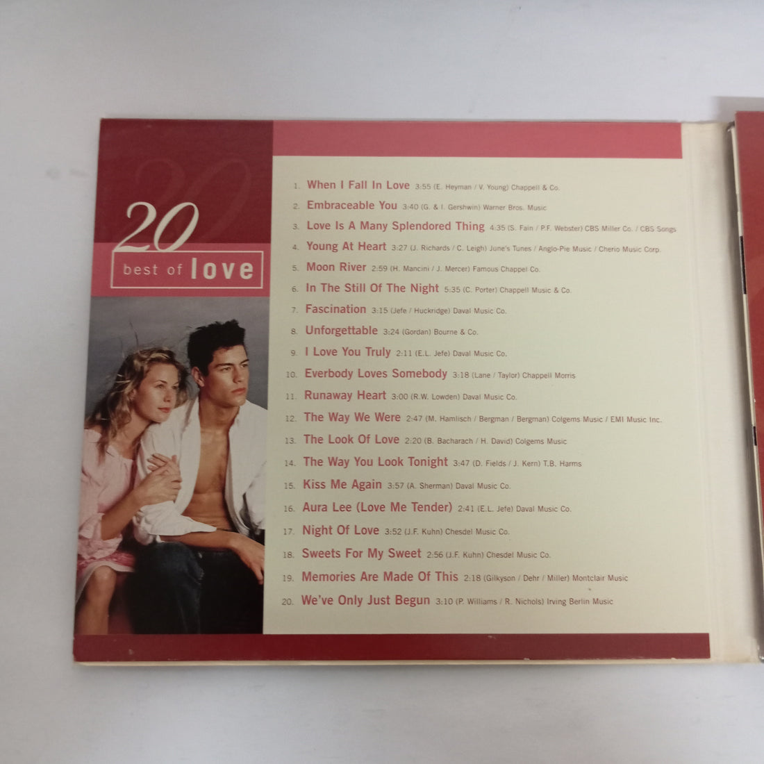 ซีดี 101 Strings - 20 Best Of Love (CD) (VG) (24bit)