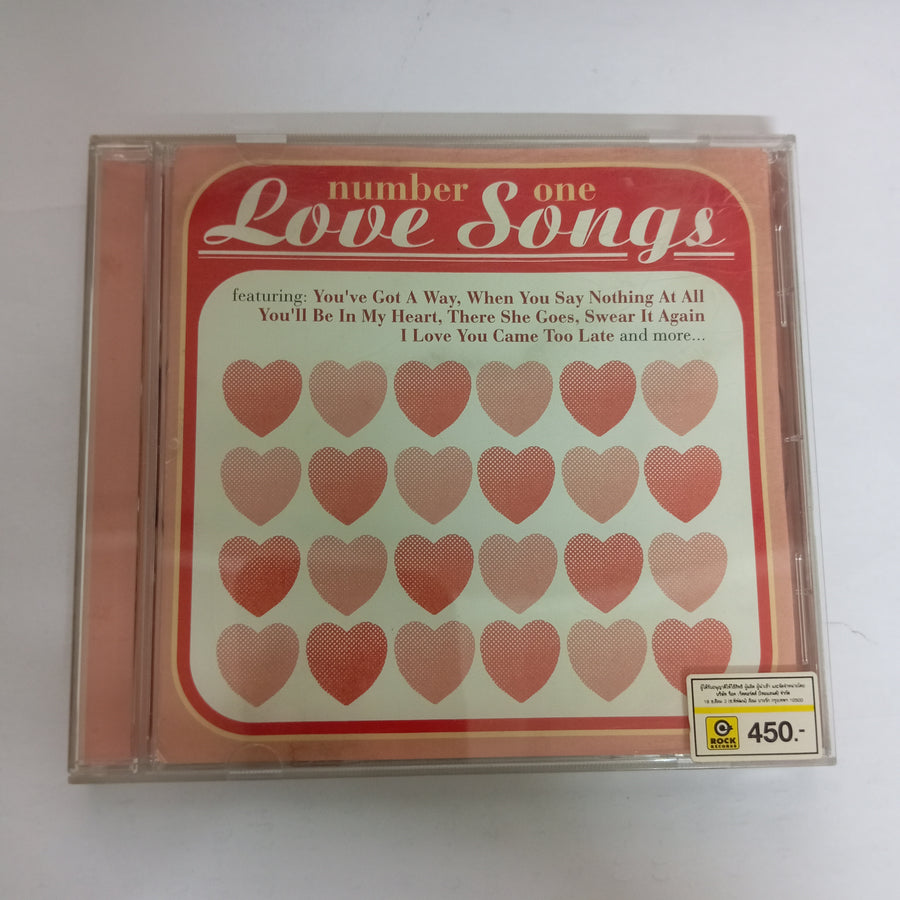 ซีดี Various - Number One Love Songs (CD) (VG)