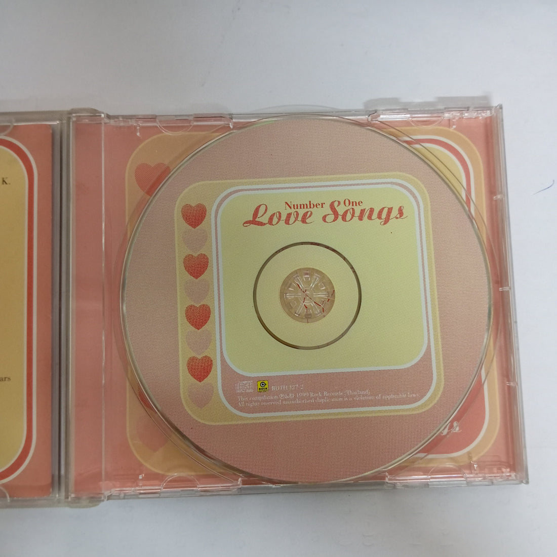 ซีดี Various - Number One Love Songs (CD) (VG)