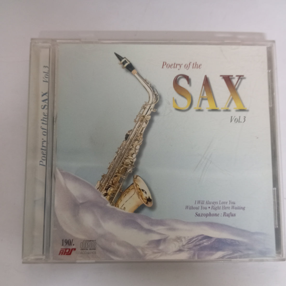 ซีดี Rufus - Poetry Of The Sax Vol.3 (CD) (VG+)