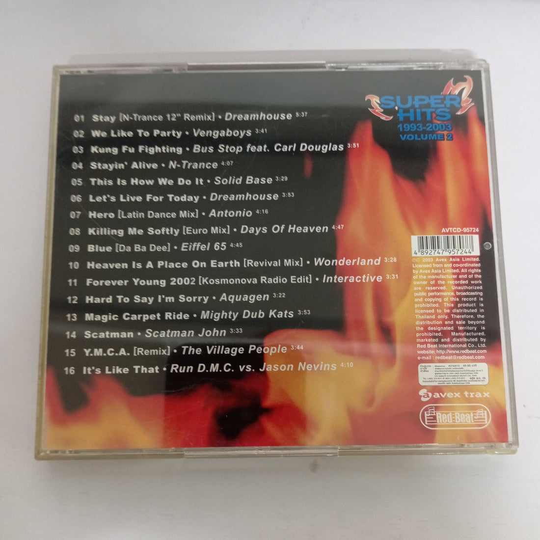 ซีดี Super Hits 1993-2003 Volume 2 (CD) (VG+)