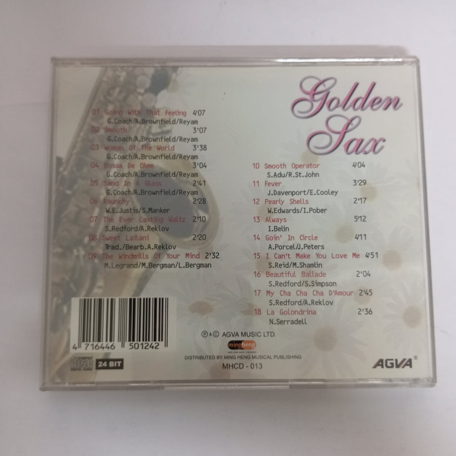 ซีดี Golden Sax (CD) (VG+)