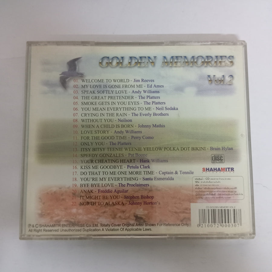 ซีดี Golden Memories Vol.2 (CD) (VG+)