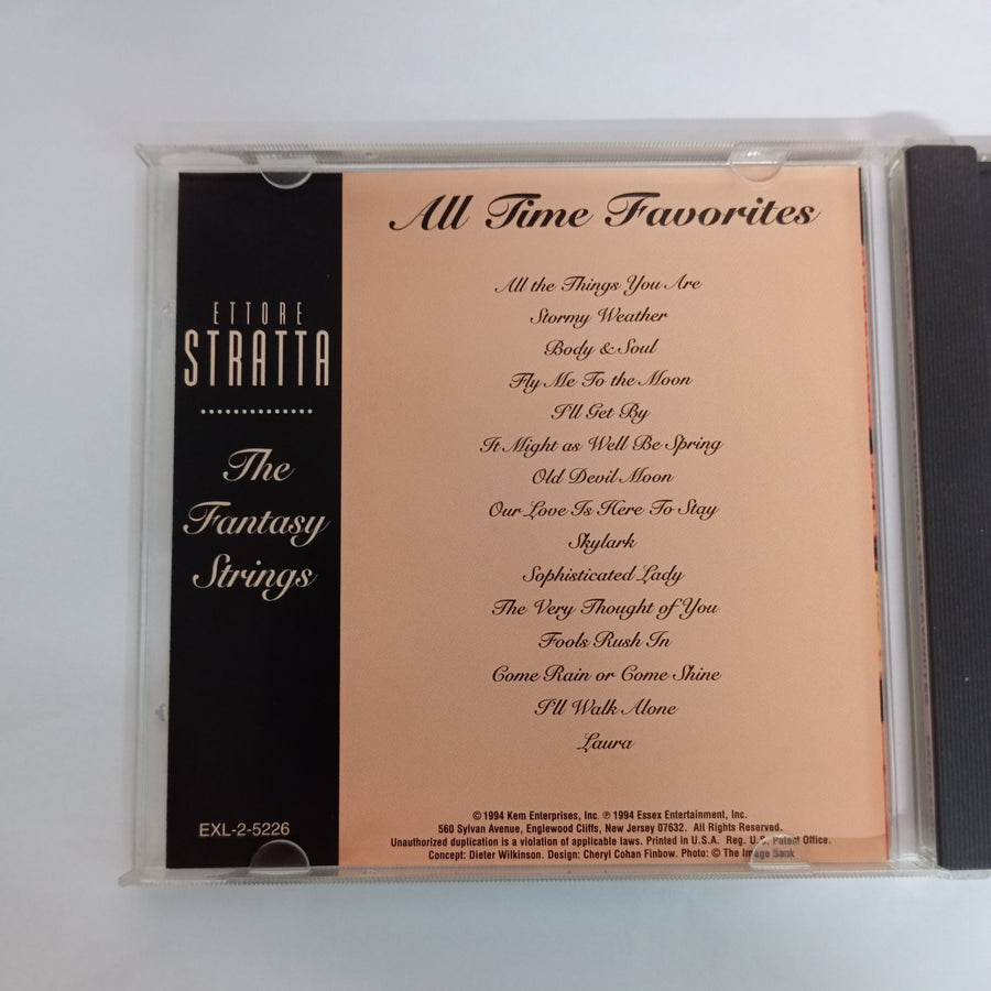 ซีดี Ettore Stratta - The Fantasy Strings - All Time Favorites (CD) (VG+)