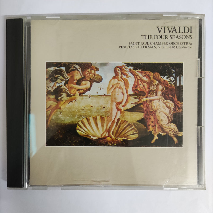 ซีดี PINCHAS ZUKERMAN, Saint Paul Chamber - Vivaldi The Four Seasons (CD) (VG+)