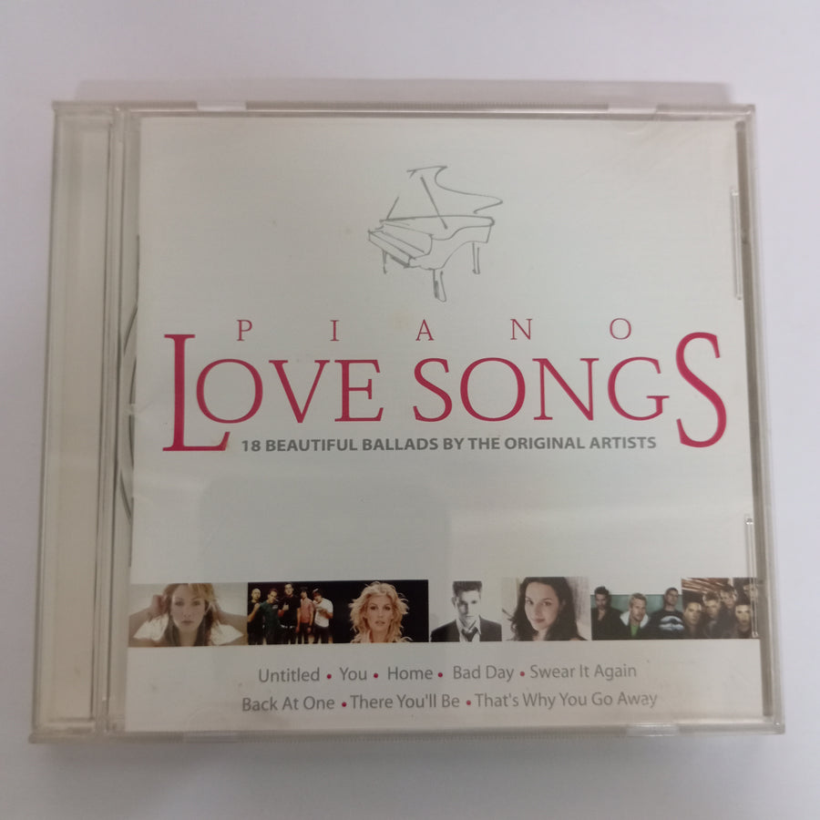 ซีดี Various - Piano Love Songs (CD) (VG+)