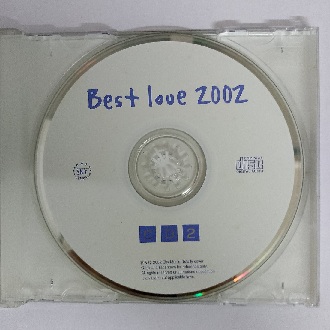 ซีดี Various - Best Love 2002 (CD) (VG)