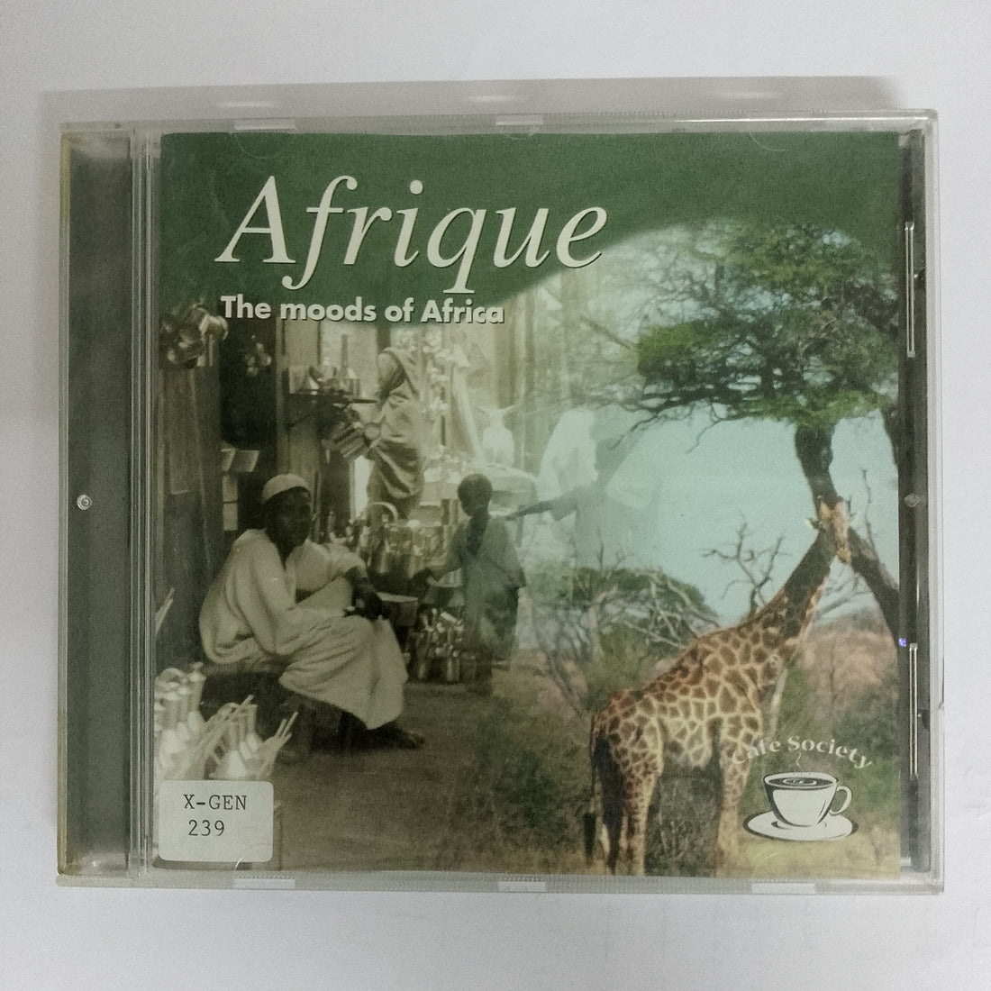 ซีดี AFRIQUE - The Moods Of Africa (CD) (VG)