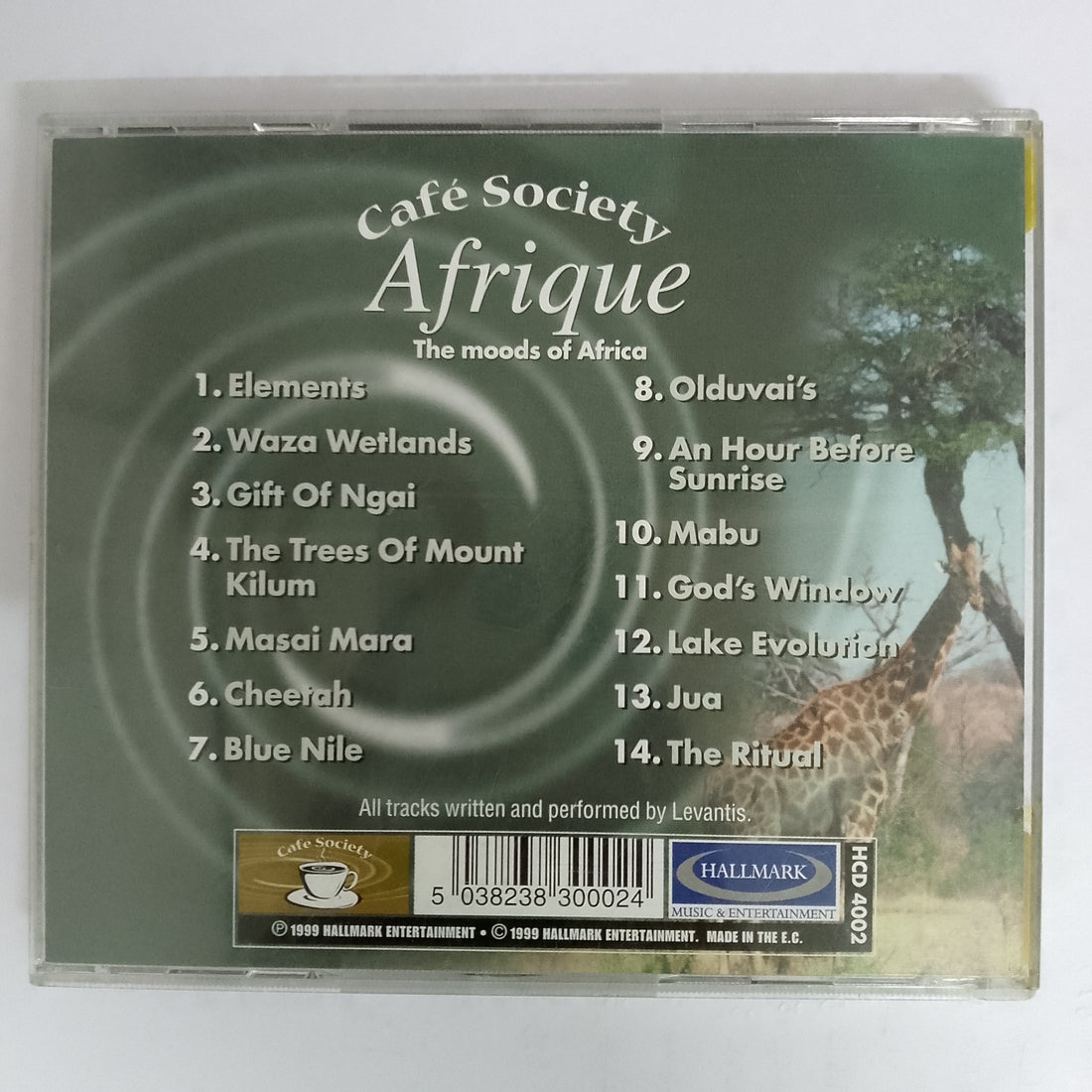 ซีดี AFRIQUE - The Moods Of Africa (CD) (VG)