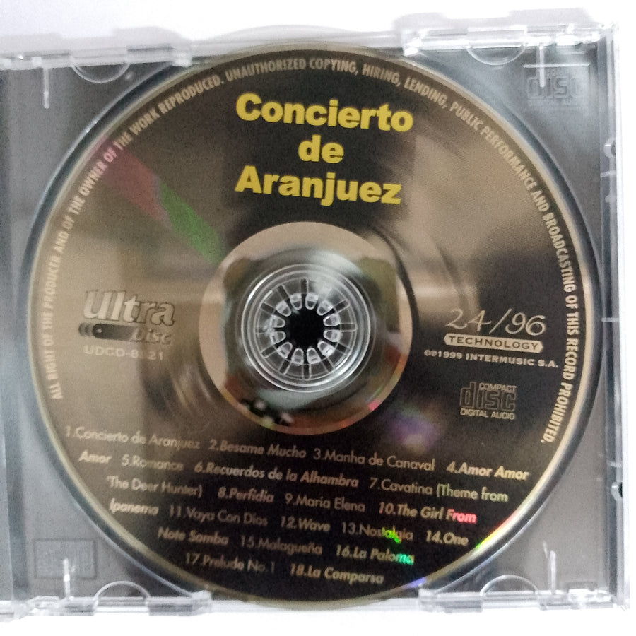 ซีดี Concierto de Aranjuez - The Latin Sound of Lex Vandyke (CD) (VG+) (แผ่นสีทอง)