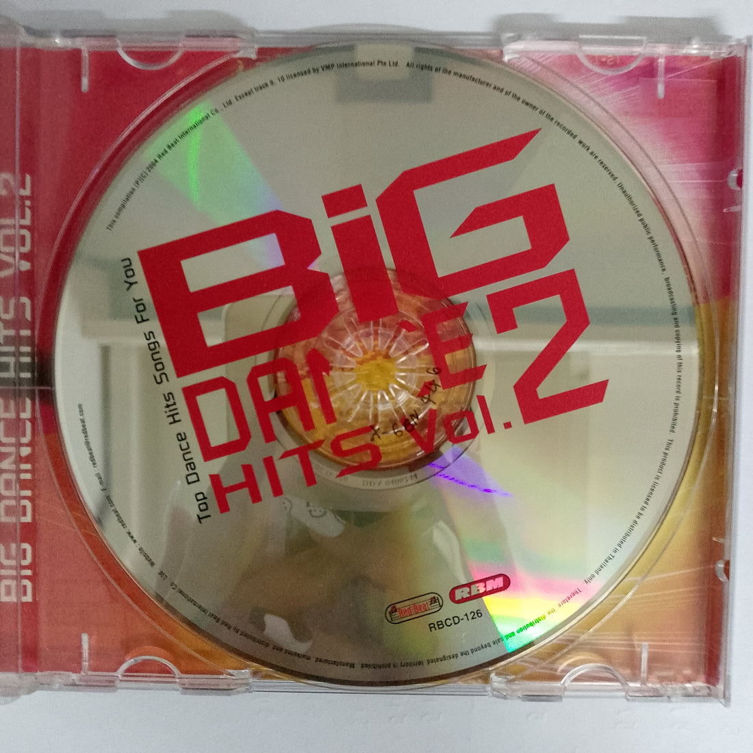 ซีดี Various - Big dance hits Vol.2 - Top dance hits songs for you (CD) (VG)