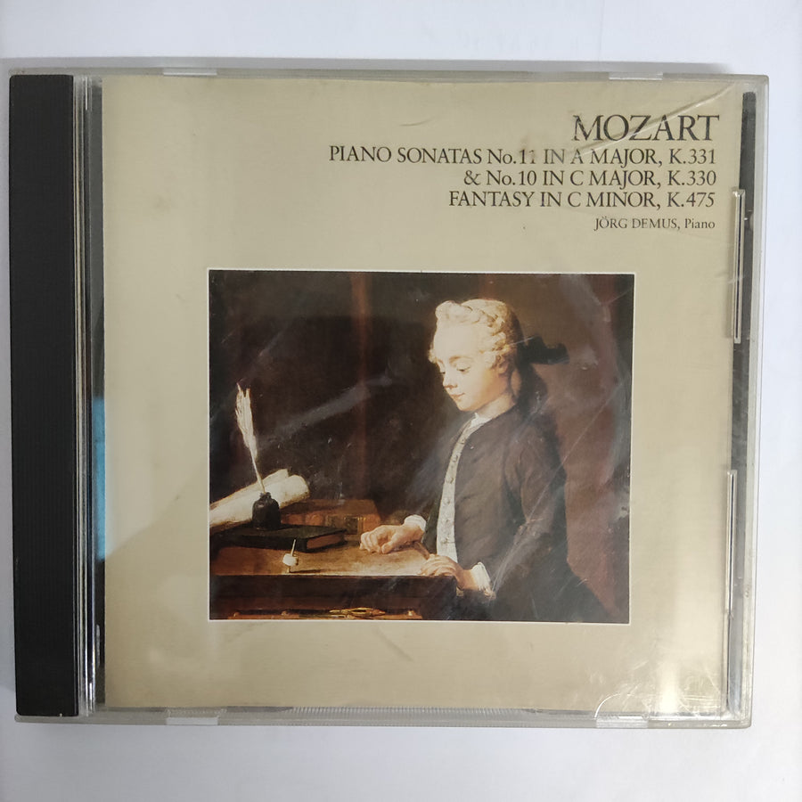 ซีดี JORG DEMUS - MOZART Piano Sonatas No.11,10 In A Major K.331,330,475 (CD) (VG)