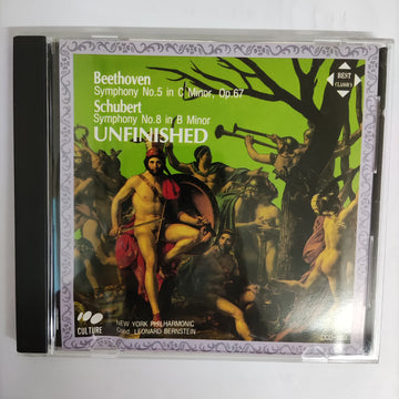 ซีดี UNFINISHED, Schubert Symphony No.5,8 - Beethoven In C Minor Op.67