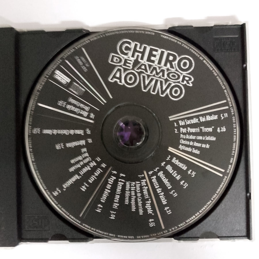 ซีดี Cheiro Ao Vivo - Cheiro de Amor (CD) (VG)