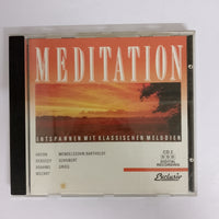 ซีดี GRIEG, Schubert, Mendelssohn Bartholdy - Meditation - Entspannen Mit Klassischen Melodien (CD) (VG+)