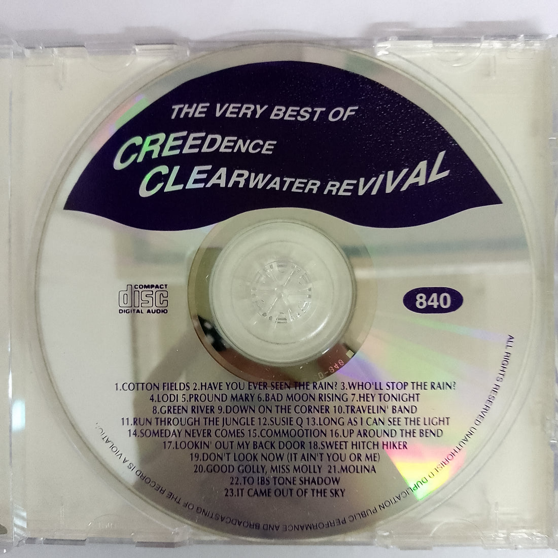 ซีดี Creedence Clearwater Revival – The Very Best Of Creedence Clearwater Revival (CD) (VG+)