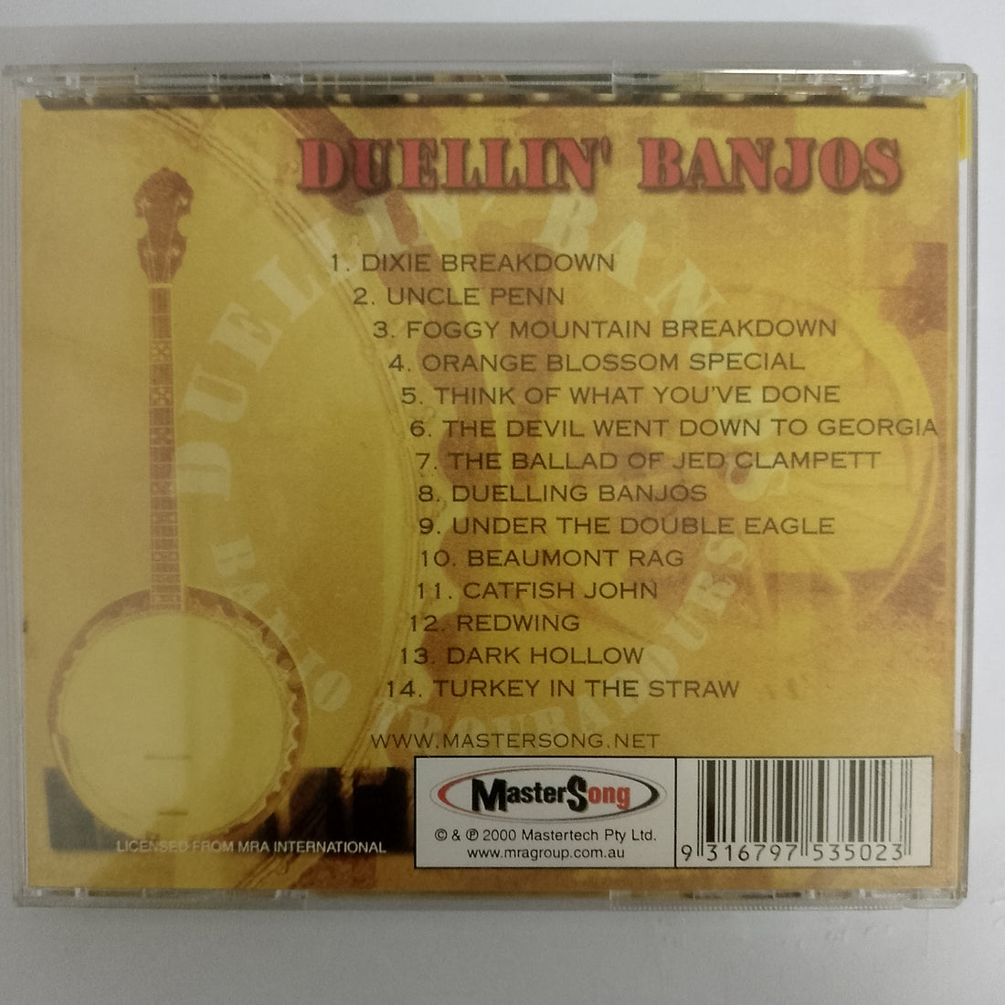 ซีดี DUELLIN' BANJOS - The Devil Went Down To Georgia (CD) (VG)