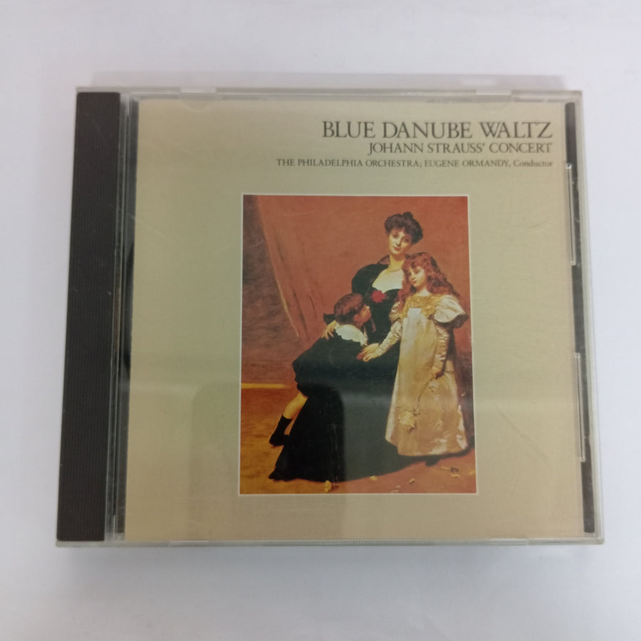 ซีดี EUGENE ORMANDY, The Philadelphia - Blue Danube Waltz Johann Strauss Concert (CD) (VG+)