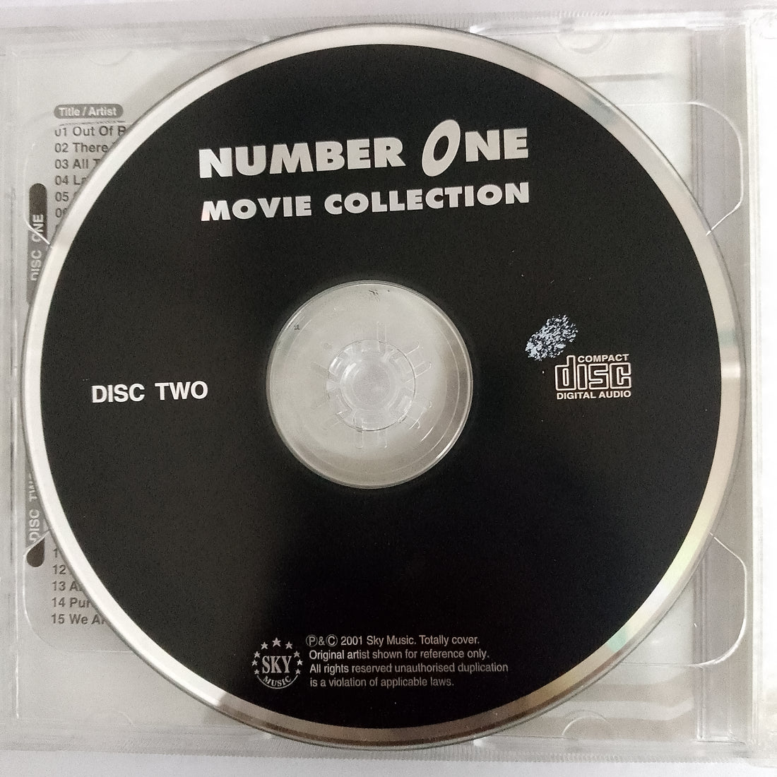 ซีดี Various - Number One Movie Collection - Final Edition (CD) (VG+) (2CDs)