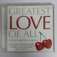 ซีดี Greatest Love Of All 18 Of The Biggest Love Songs Ever (CD) (VG+)