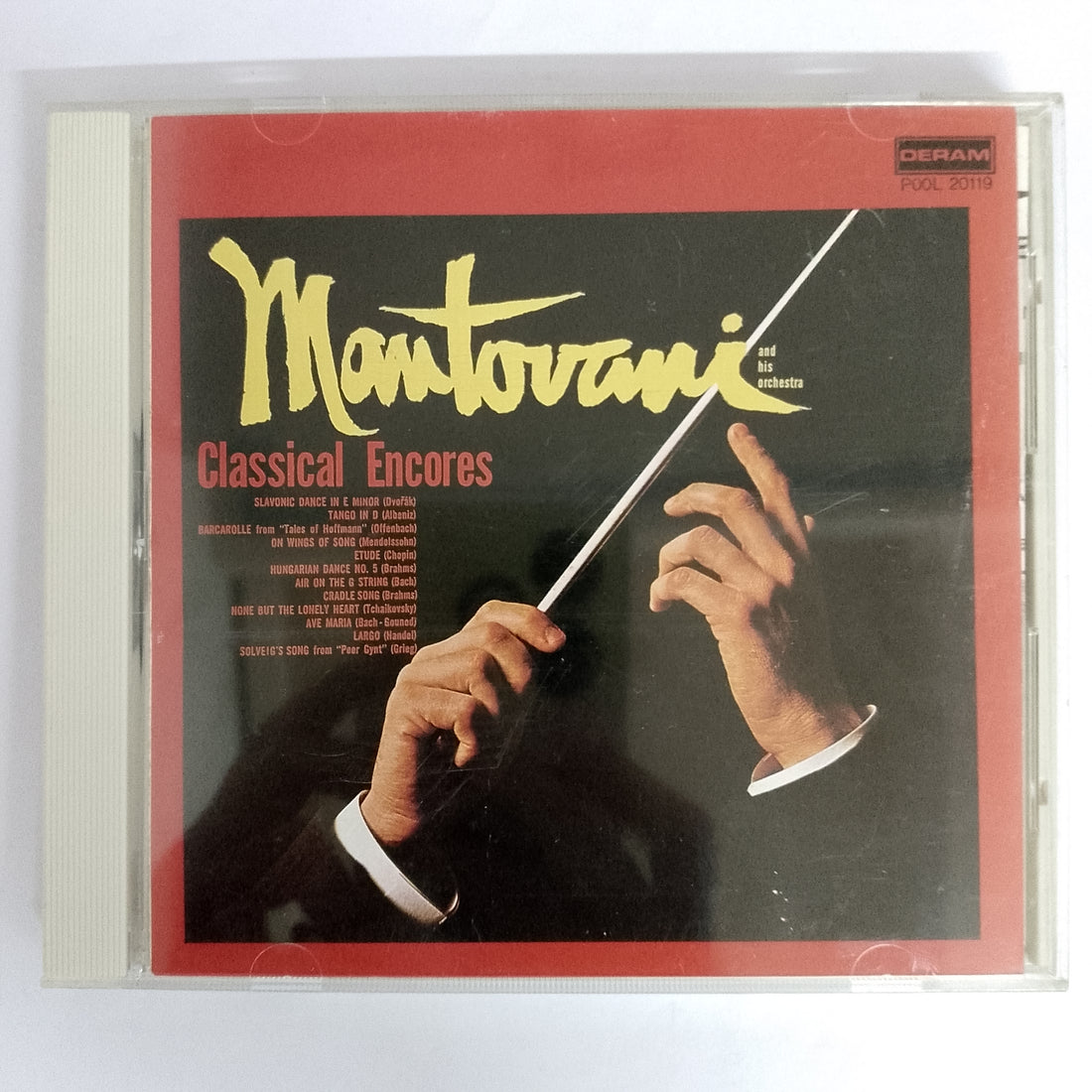 ซีดี Various - Mantovani And His Orchestra - Classical Encores (CD) (VG+)