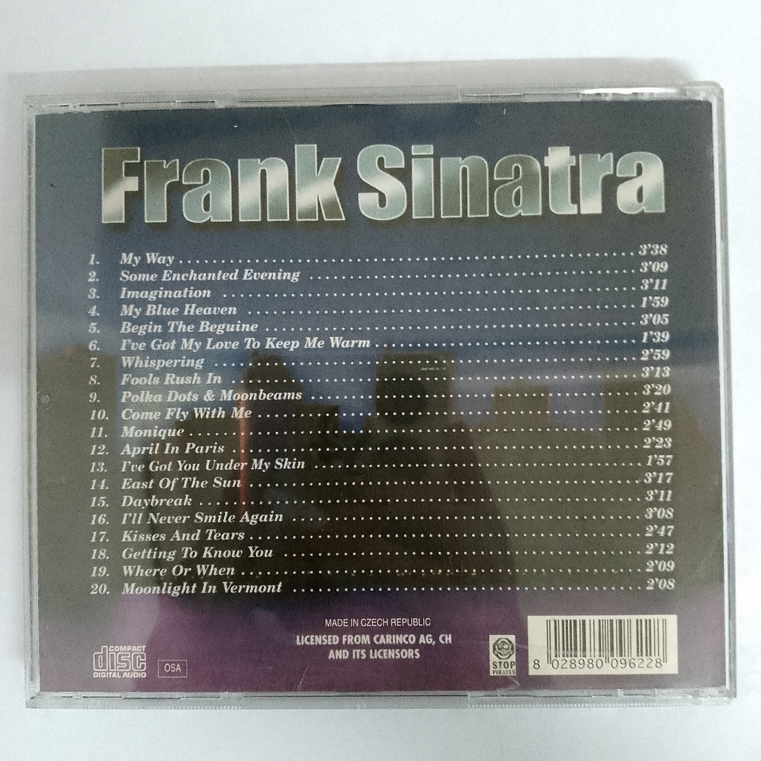 ซีดี Frank Sinatra (CD) (VG+)