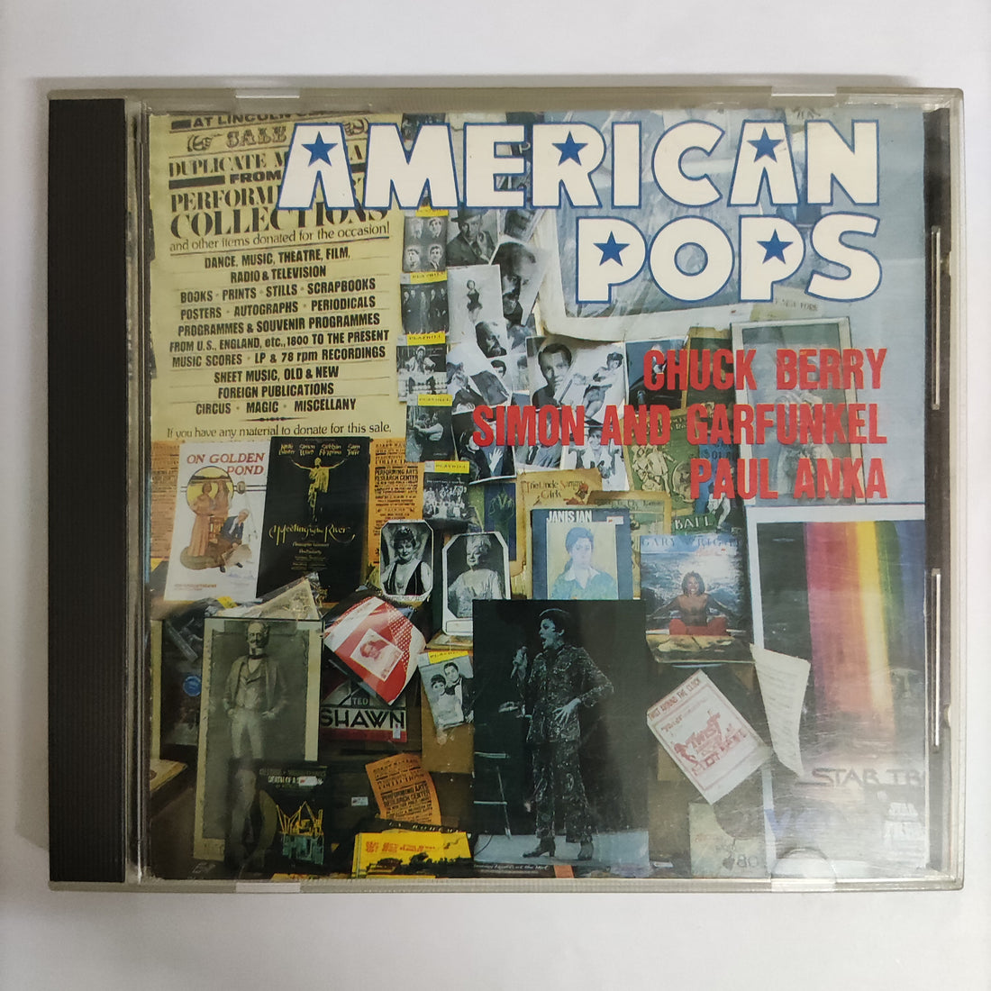 ซีดี Various - American Pops (CD) (VG)