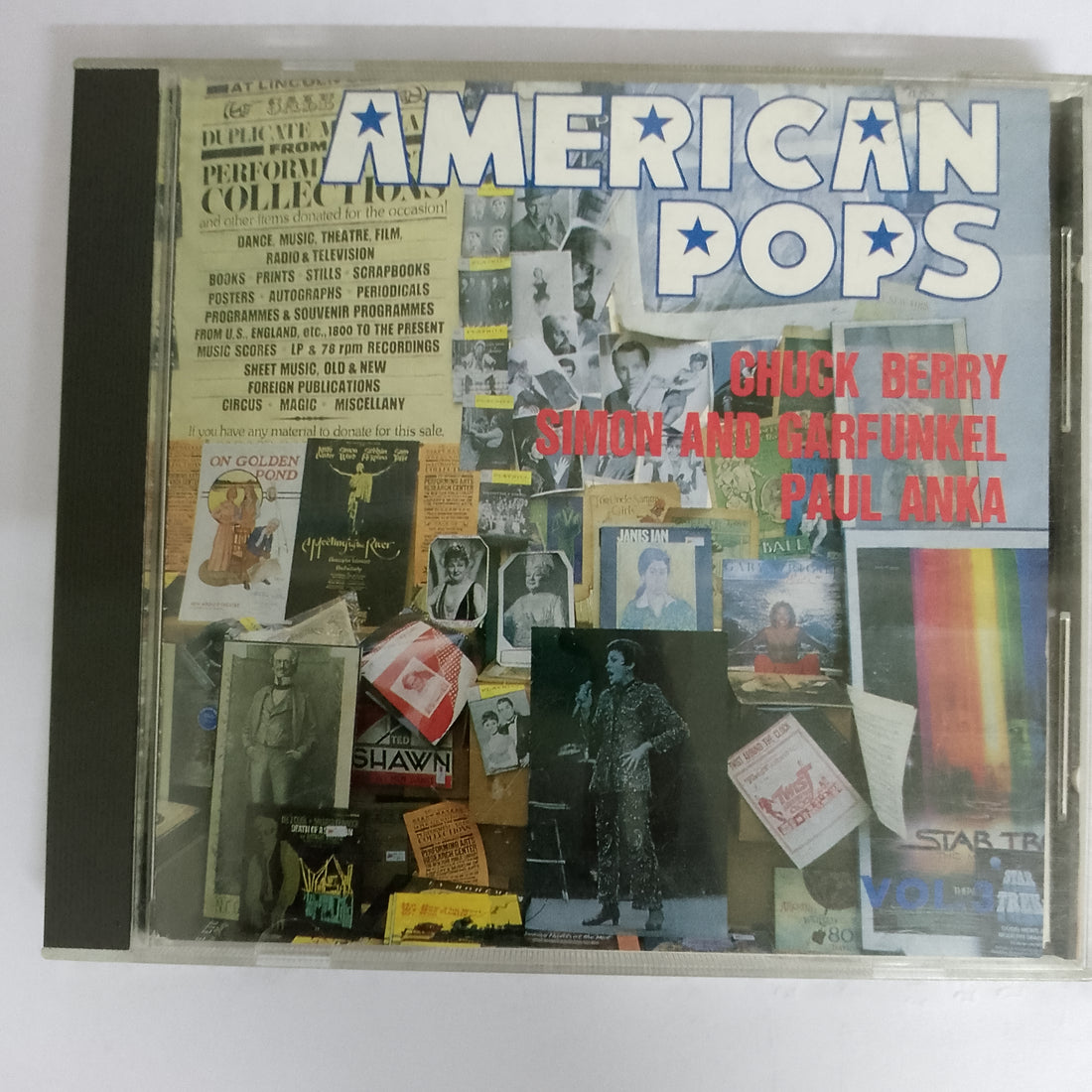 ซีดี Various - American Pops (CD) (VG)