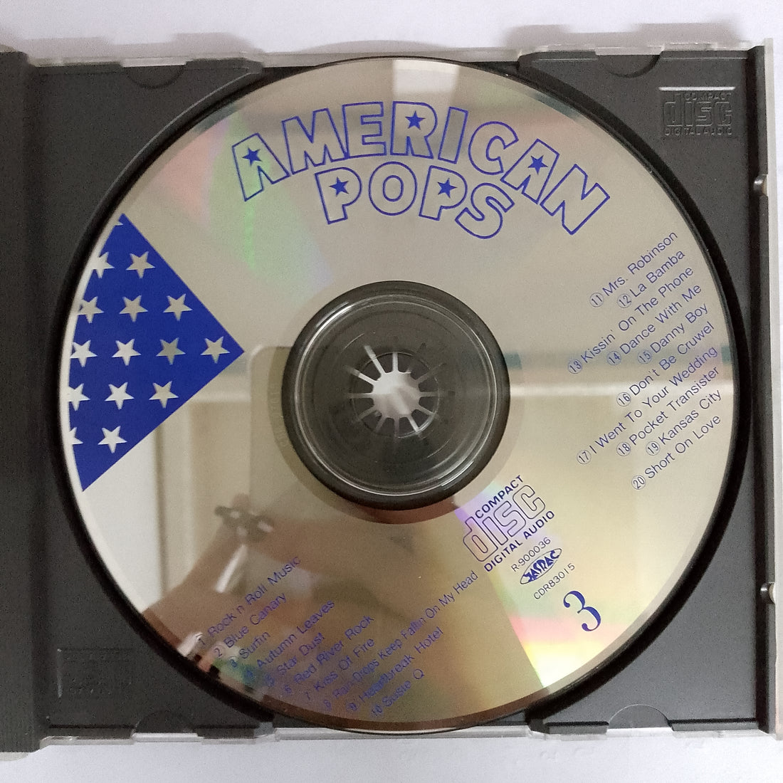 ซีดี Various - American Pops (CD) (VG)