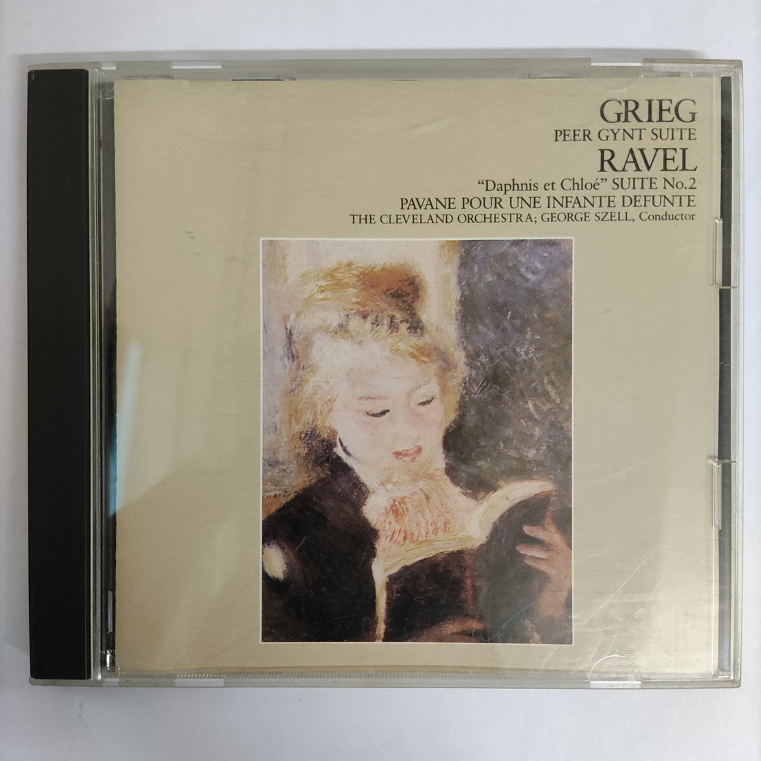 ซีดี GEORGE SZELI, The Cleveland Orchestra, Pavane Pour Une Infante Defunte - Ravel Daphnis et Chloé Suite No.2 - Grieg Peer Gynt Suite (CD) (VG)