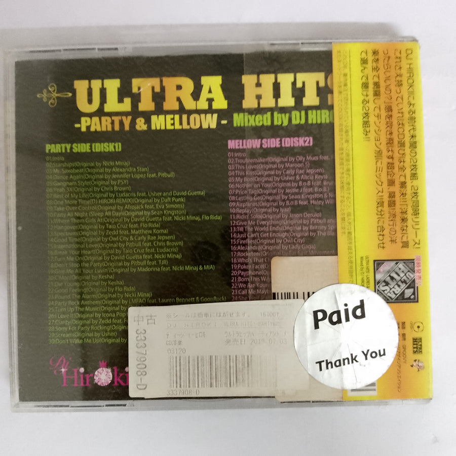 ซีดี Various - Party & Mellow Ultra Hits (CD) (VG+) (2CDs)