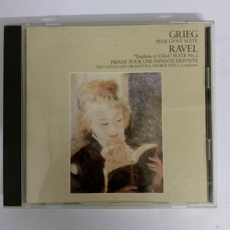 ซีดี GEORGE SZELI, The Cleveland Orchestra, Pavane Pour Une Infante Defunte - Ravel Daphnis et Chloé Suite No.2 - Grieg Peer Gynt Suite (CD) (VG)