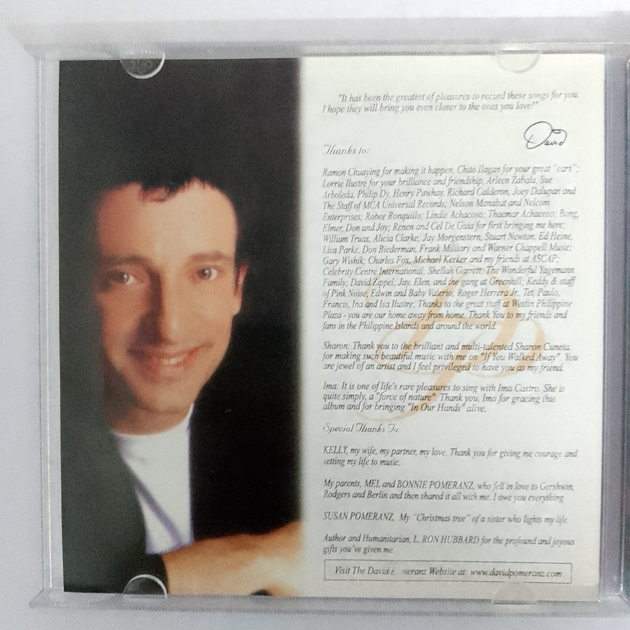 ซีดี David Pomeranz - Born For You - His Best & More (CD) (VG+)