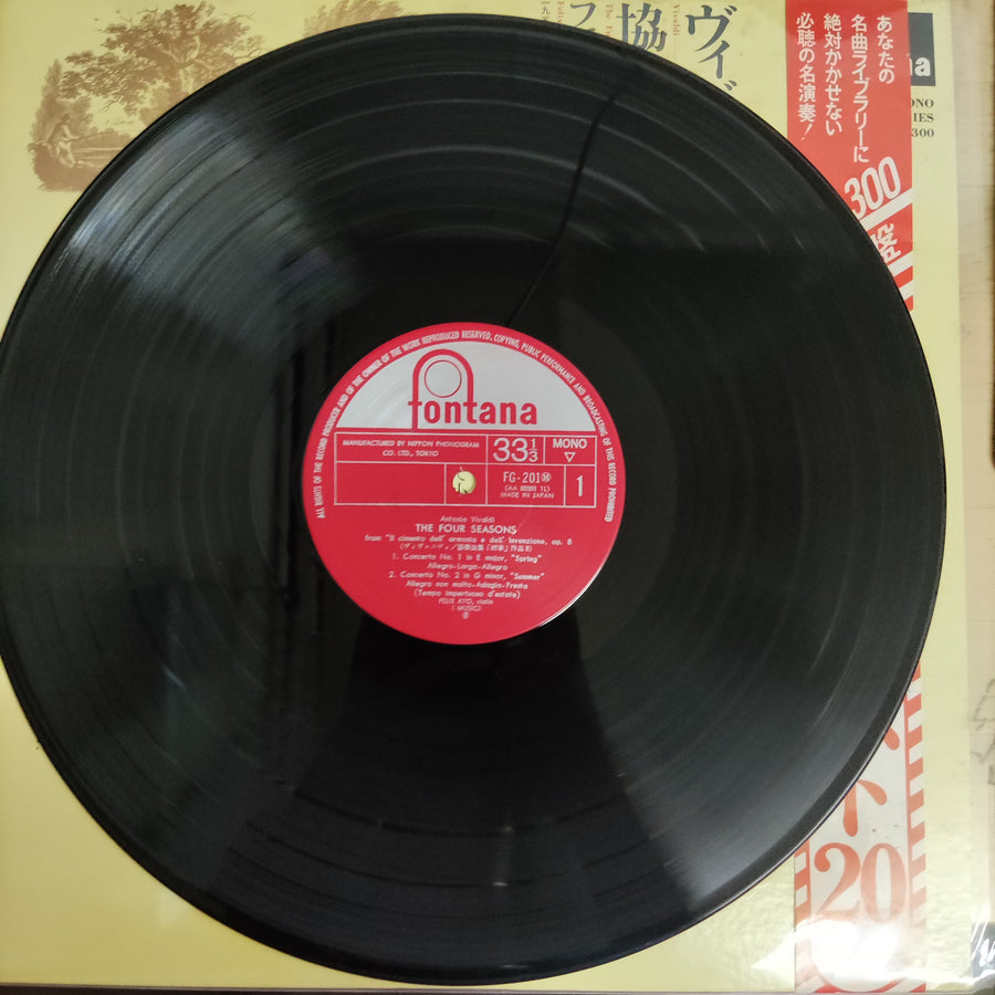 แผ่นเสียง Antonio Vivaldi - I Musici, Félix Ayo - The Four Seasons (Vinyl) (VG+)