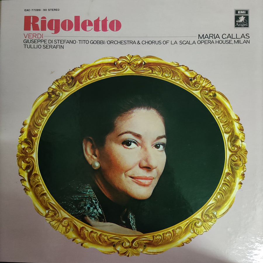 แผ่นเสียง  Giuseppe Verdi - Callas/Verdi: Rigoletto (Vinyl) (VG+) (2LPs)