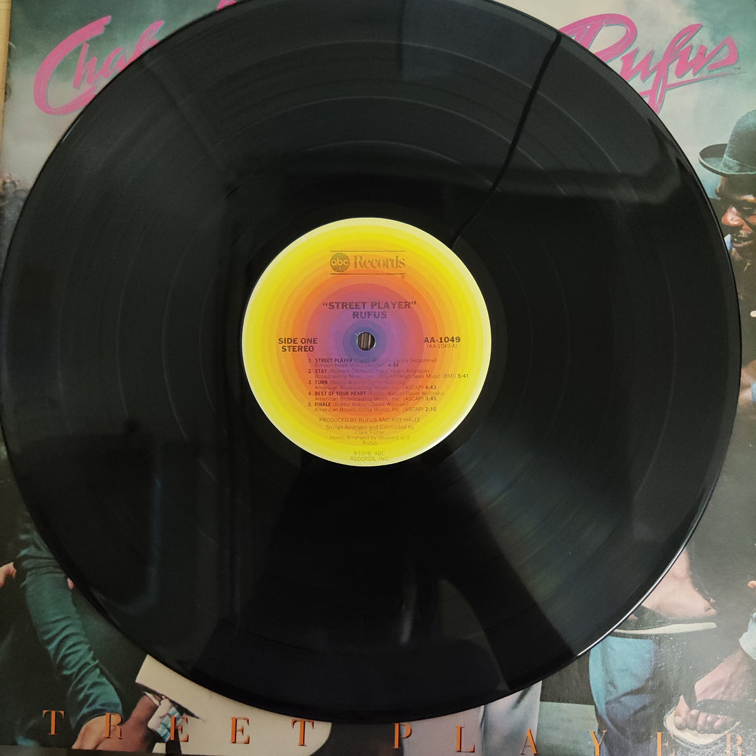 แผ่นเสียง Rufus & Chaka Khan - Street Player (Vinyl) (VG+)