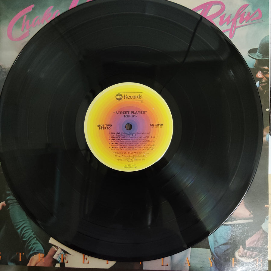 แผ่นเสียง Rufus & Chaka Khan - Street Player (Vinyl) (VG+)